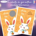 mini carte a gratter annonce grossesse la famille s'agrandit