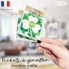 carte a gratter personnalisé annonce grossesse chance