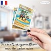 carte a gratter grossesse pirate barbe noire