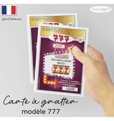 7 BONS + 1 CARTE A GRATTER A OFFRIR AU SUPER GRAND FRERE/ SUPER