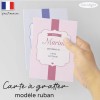 Carte a gratter demande témoin mariage