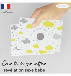 Ticket carte à gratter - demande marraine et parrain - Lot des 2 cartes ou  carte seule