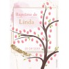 Affiche arbre à empreinte rose glitter