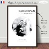 affiche mariage minimaliste