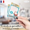 carte à gratter annonce grossesse noël