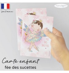 Carte la fée des sucettes message officiel