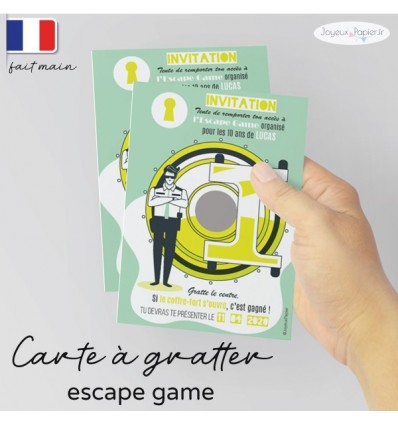 invitation escape game