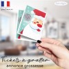 carte a gratter annonce grossesse père noël