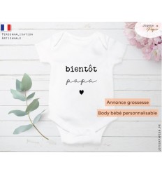 Body bébé annonce grossesse bientôt...