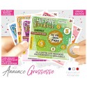 carte a gratter annonce grossesse chiffre bonheur