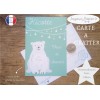 Carte à gratter demande parrain marraine ours polaire