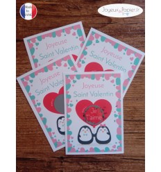 Cartes de notes d'amour à gratter de la Saint-Valentin 14 choses à