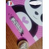 Carte à gratter marraine panda