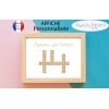 Affiche scrabble la famille du bonheur