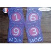 carte étapes bébé