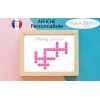 Affiche scrabble grands parents petits enfants