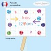 Pancarte émoji personnalisée