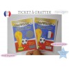 Ticket à gratter grossesse champion coupe monde