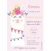 Carte a gratter anniversaire lama