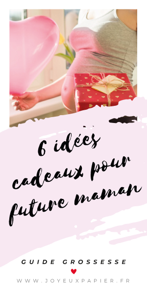 6 idées cadeaux pour future maman