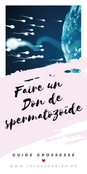 faire un don de spermatozoïde