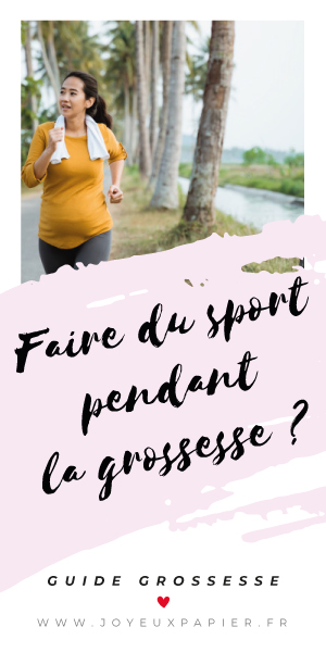 faire du sport pendant la grossesse