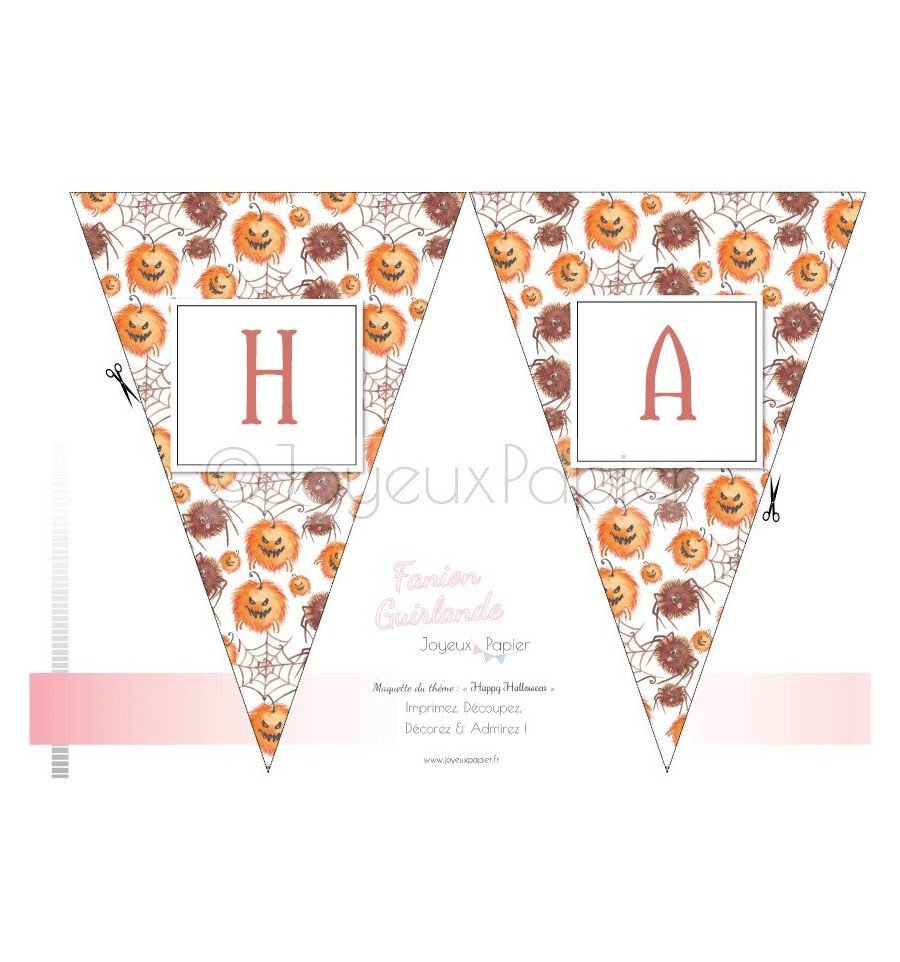 Happy Halloween kit décoration de fête