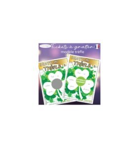 carte à gratter personnalisé annonce grossesse chance