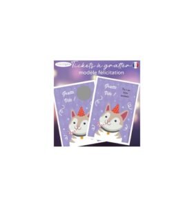 mini carte à gratter annonce grossesse tu vas être mamie