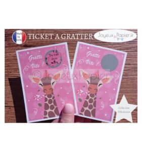 Ticket à gratter annonce grossesse tu vas être tata