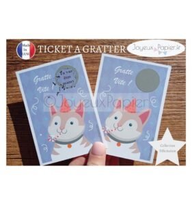 ticket à gratter annonce grossesse originale tu vas être mamy