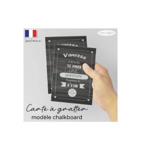 Carte a gratter demande témoin mariage
