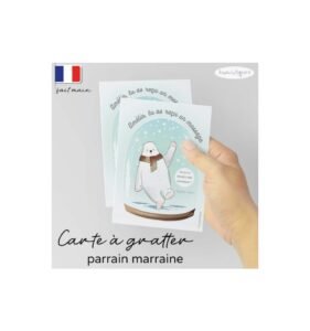 Carte a gratter demande parrain marraine