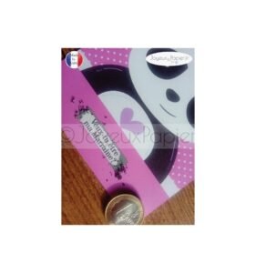 Carte à gratter marraine panda