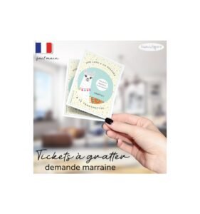 carte à gratter marraine