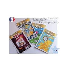 carte à gratter perdant