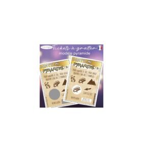 carte à gratter grossesse egypte pyramide