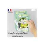 carte invitation escape game