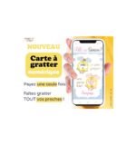 révélation fille ou garçon carte à gratter numérique